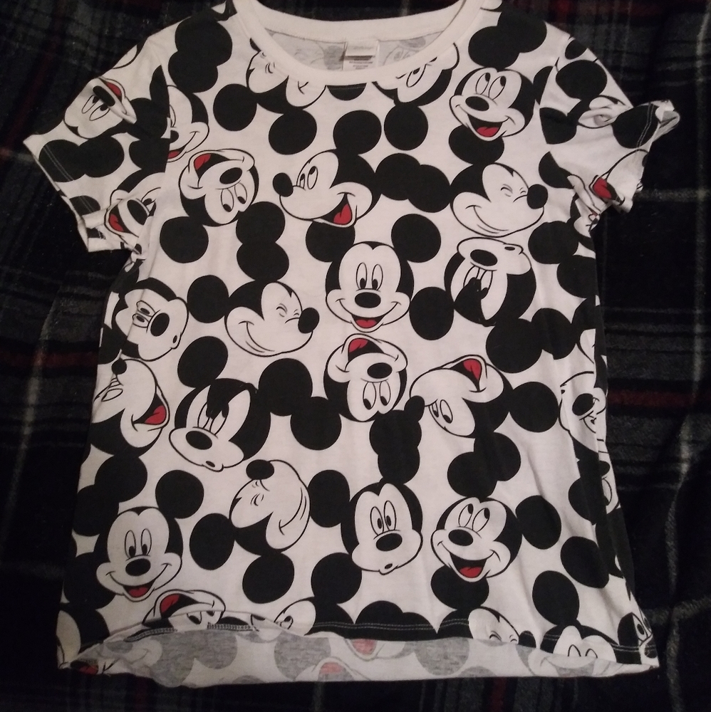 Mickey Mouse Print Shirt